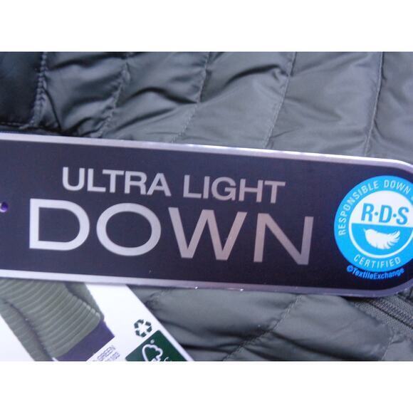 32 Degrees Ultra Light Down Puffer Jacket‎ Green Womens Size XS - Picture 3 of 6